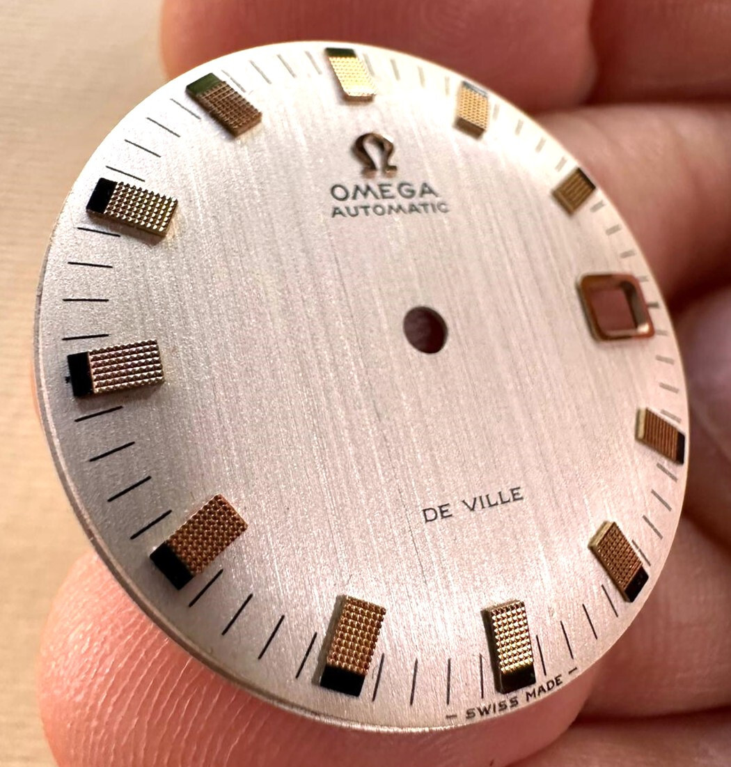 Omega De Ville Automatic Data Ref.166.029 Cal.565 Dial Vintage 1970s