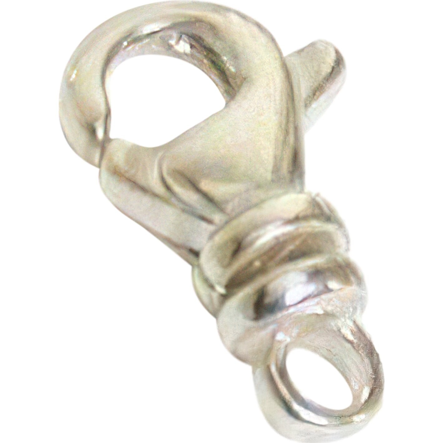 2 Sterling Silver Pocket Watch Swivel Fob Chain Parts