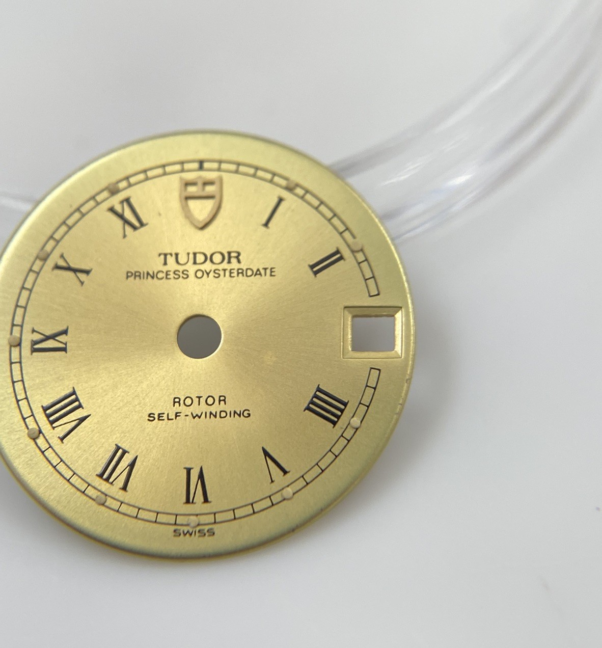 Genuine Tudor Prince Oysterdate Rotor Gold Ladies Cal. ETA 2651/2671 Roman Dial