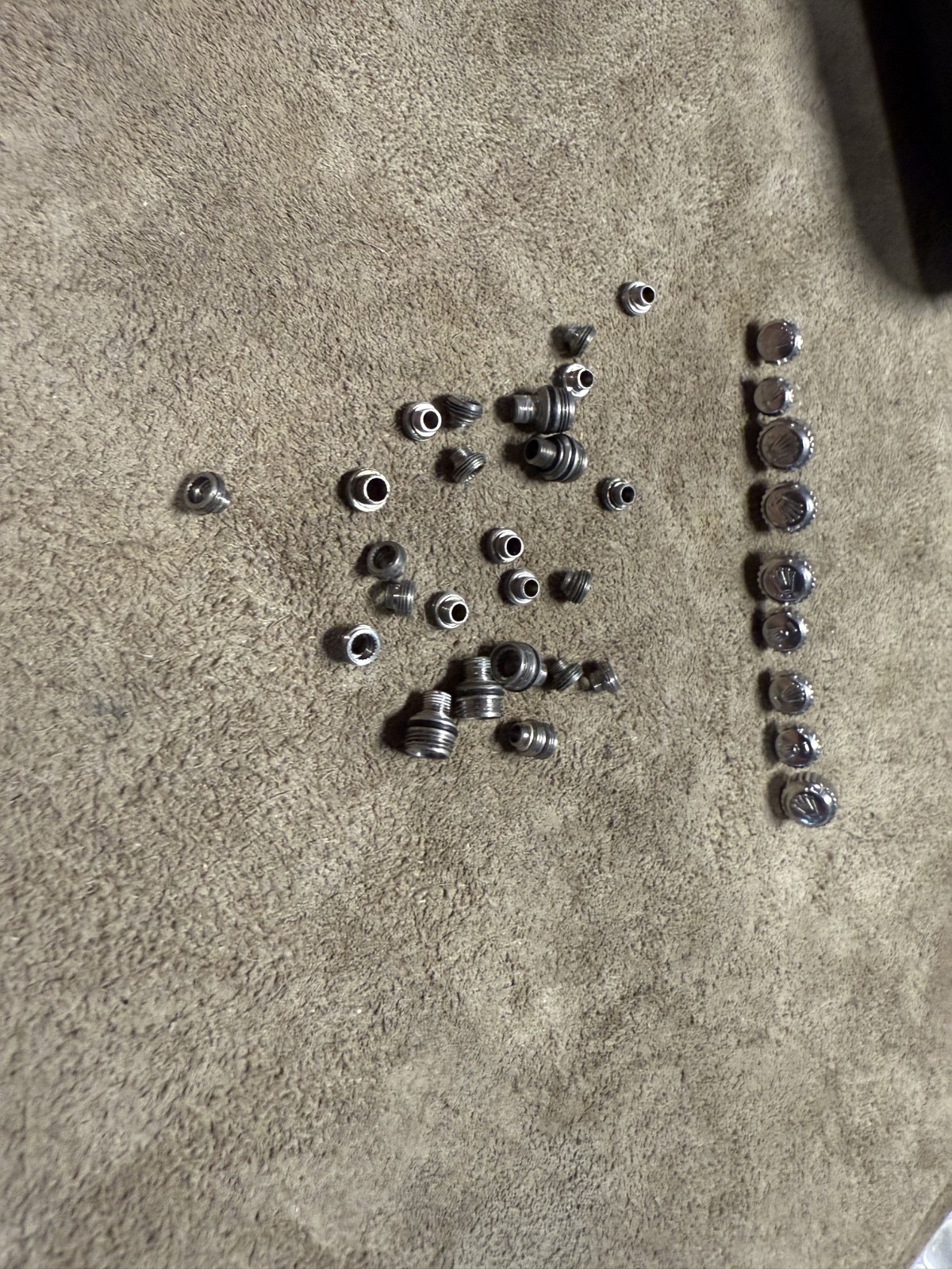 Rolex Crown and Tube Lot for Watch Parts