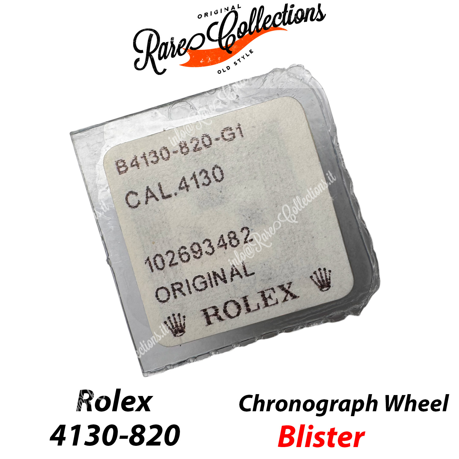 Rolex 4130-820 Excellent condition Chronograph wheel