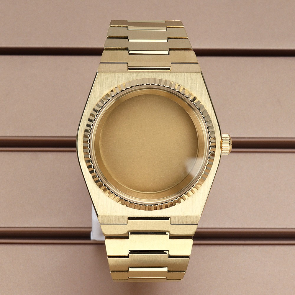 40mm Watch Case Modify PRX Mod Fluted Bezel Sapphire 28.5 Dial For Seiko NH35 36