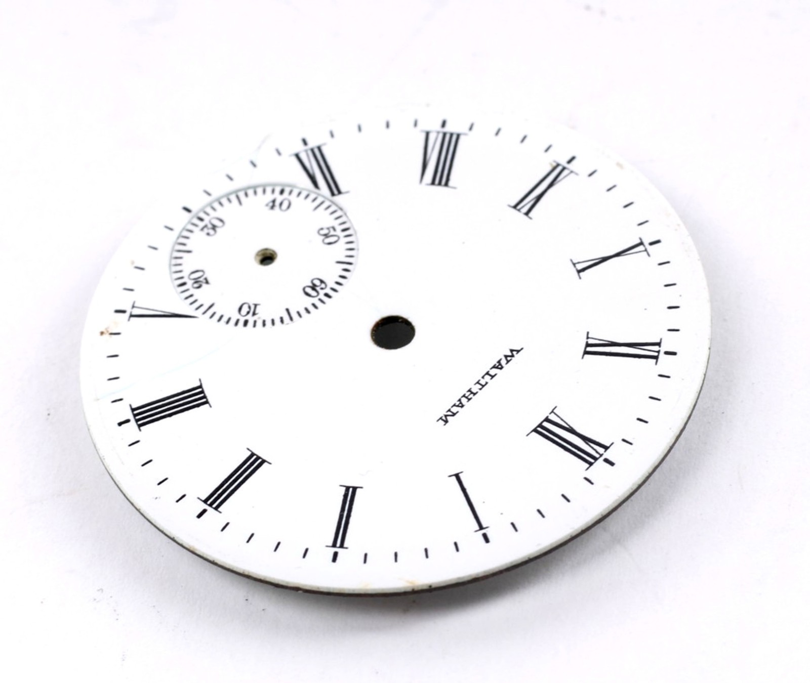 Waltham 16 Size Pocket Watch Porcelain Dial-GS-153