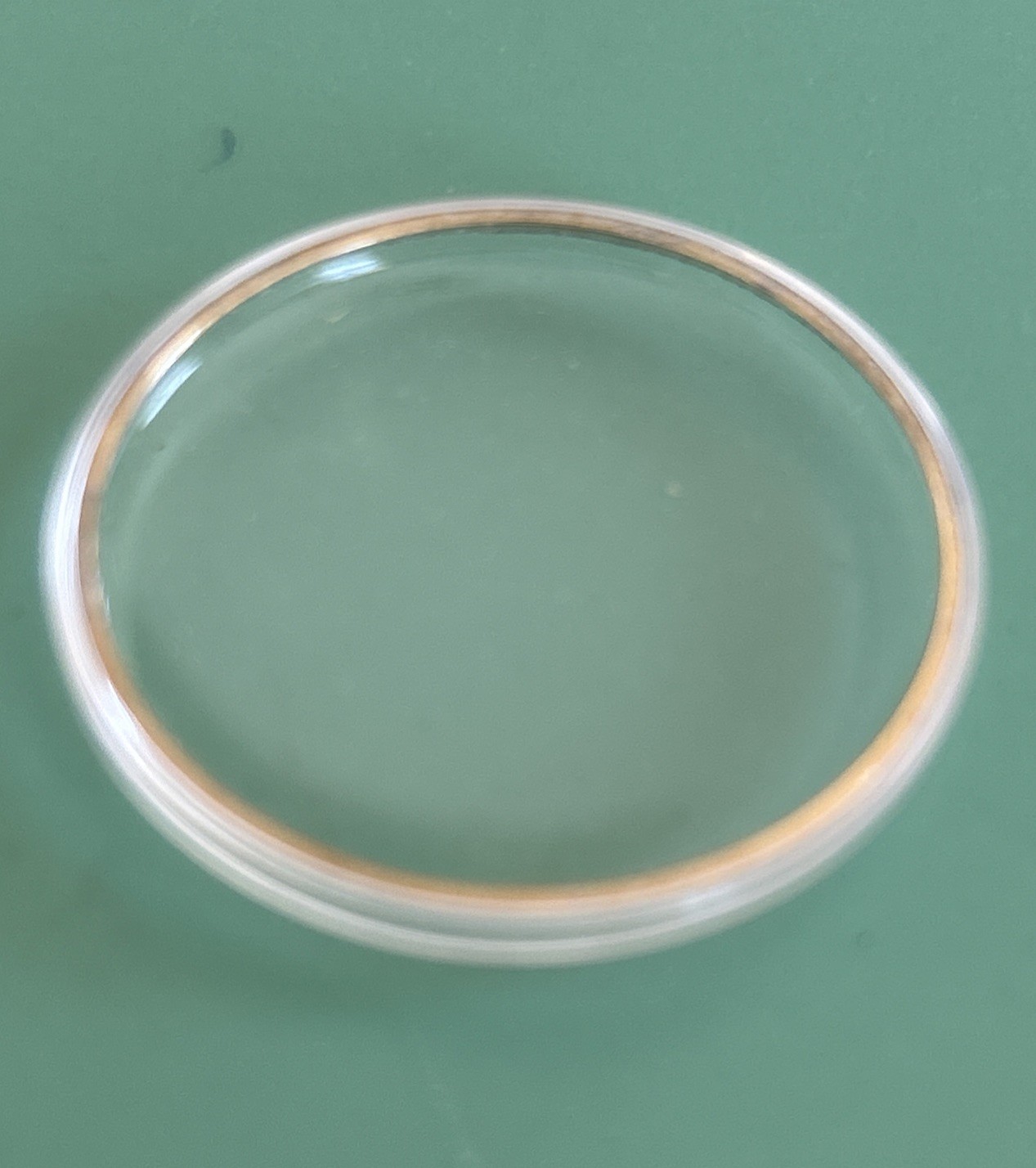 Tru Seal – Crystal – Gilt – Part 330 – 32.9mm – Tension Ring – NOS