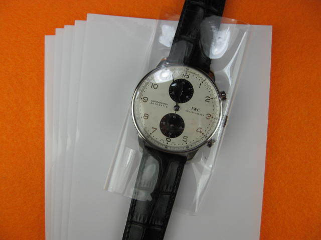 6 pack Protective Vinyl Wraps Watches Care 3.5×5 inches Sheet Protection Film