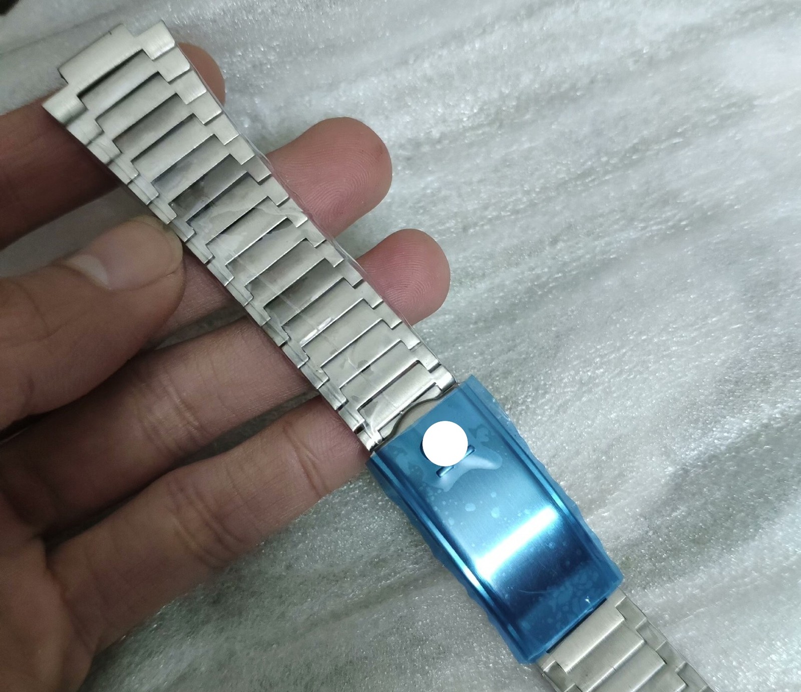 FOR Omega 22mm/11mm Stainless Steel Gents Watch Strap Band Brecelet