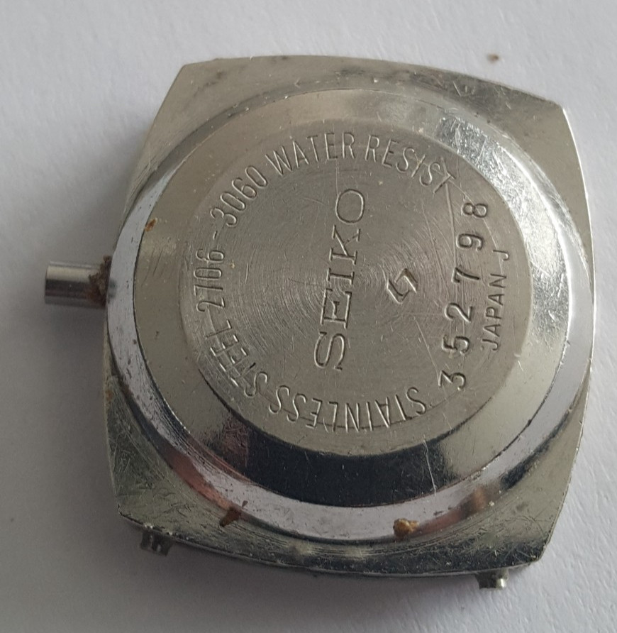 Seiko Caliber 2706A Wristwatch & Bracelet For Parts