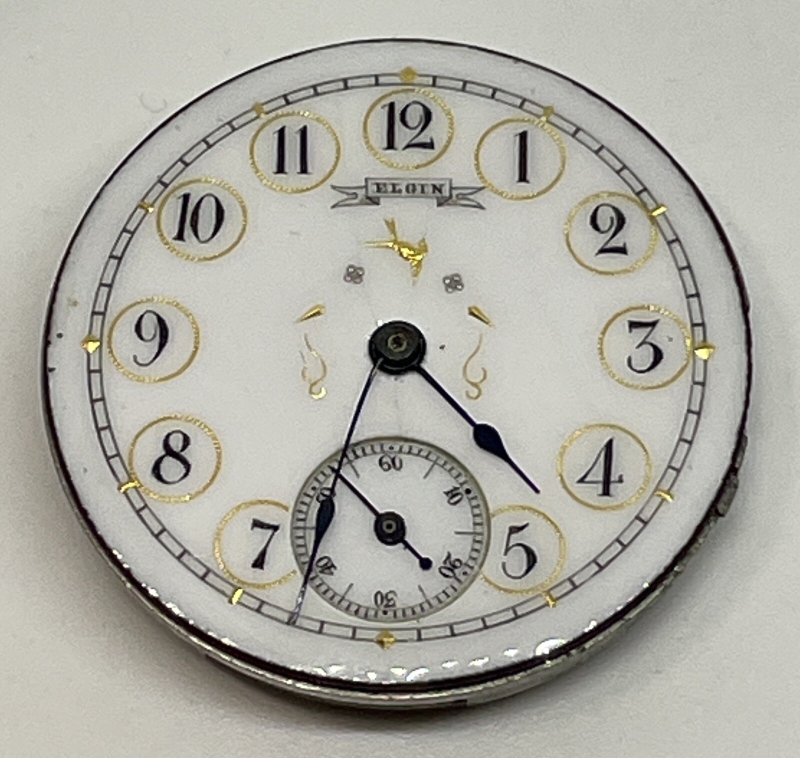 ELGIN POCKET WATCH MOVEMENT 1891 0s 11 Jewels Runs