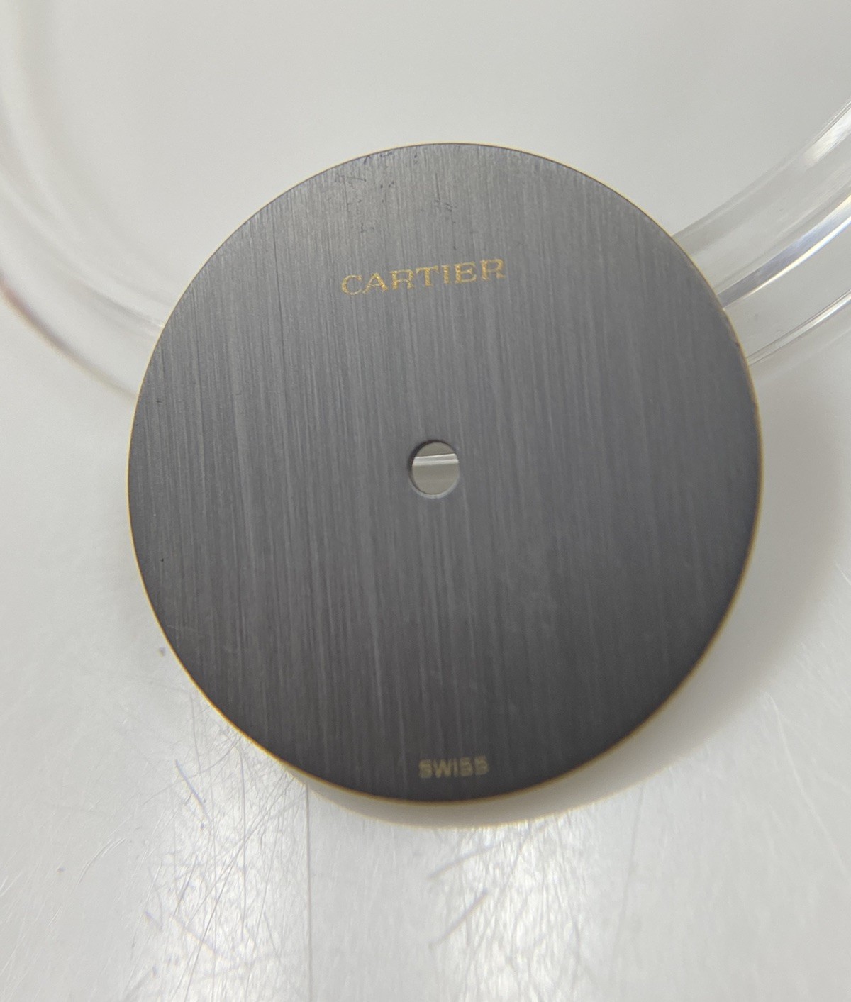 Original Cartier Santos Ronde Vendôme Ref 81913 8191 8192 Gray Ghost Ladies Dial