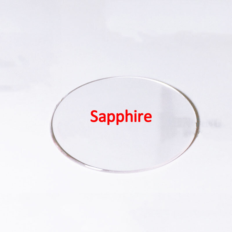 Watch Part Flat Sapphire Lens Diameter 37mm – 44mm Thickness 1.0mm – 2.0mm