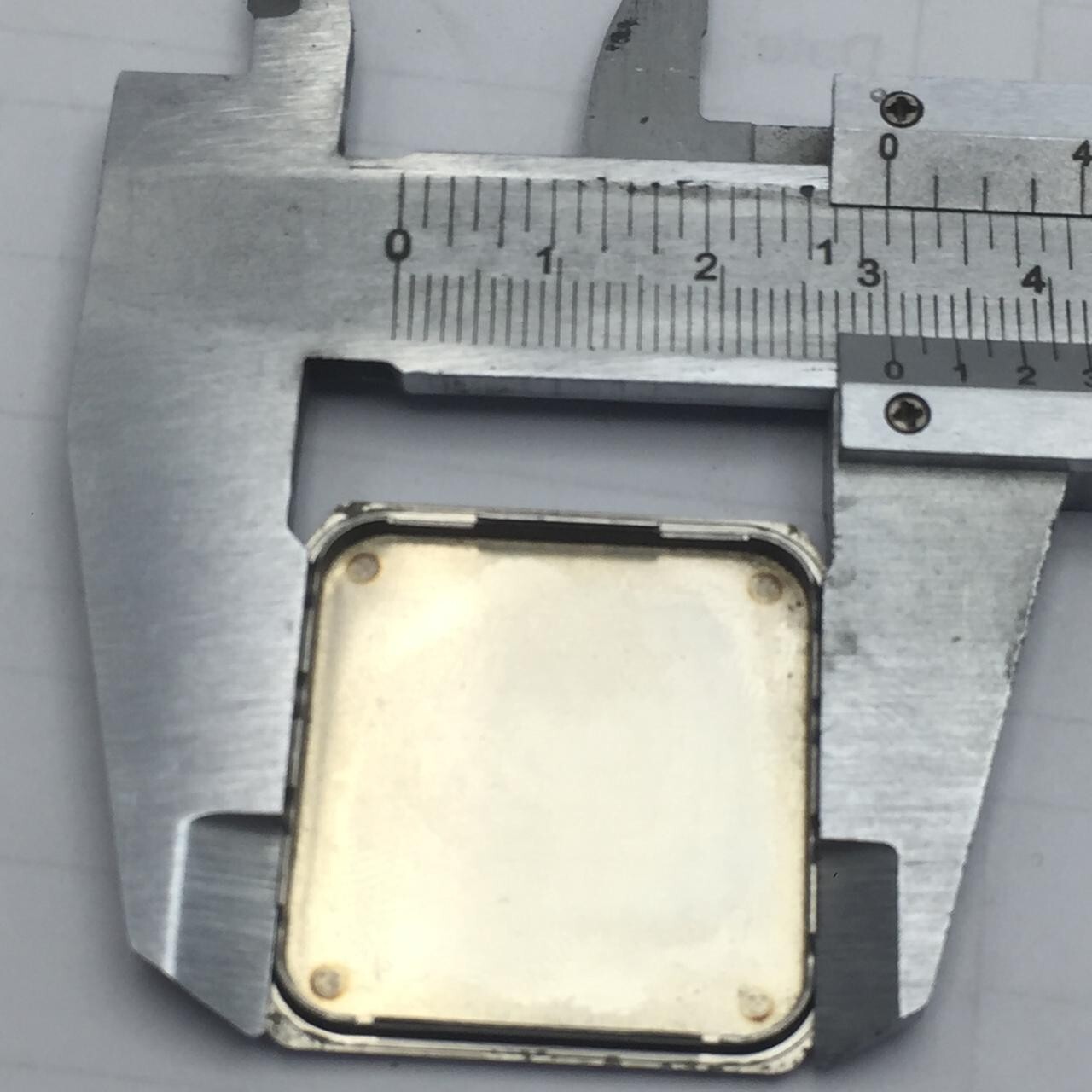 30 mm Casio C 801 Module 133 Vintage Watch Back Cover For Parts SMU165RM2 430 mm