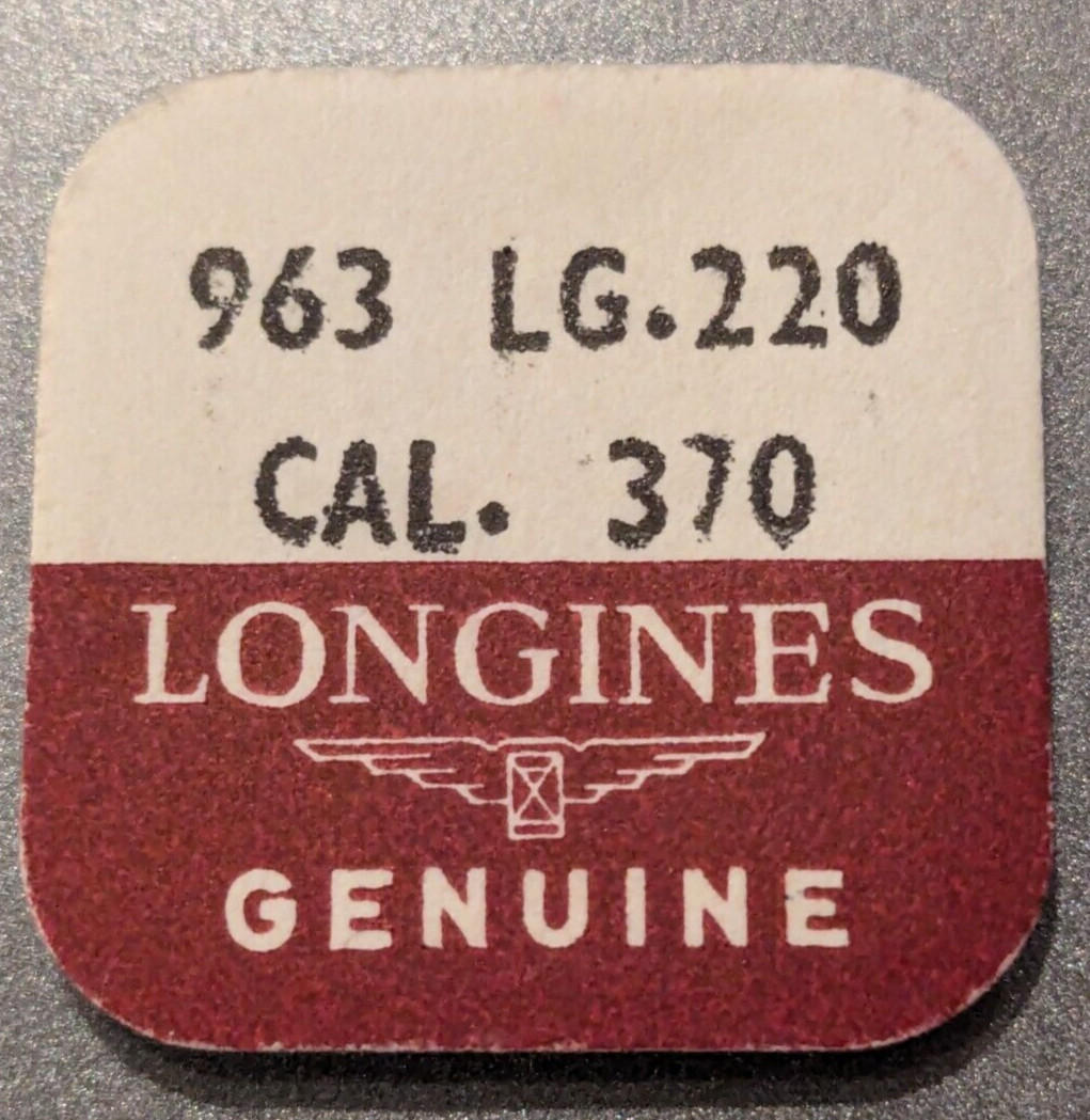 Pack of 3 Longines Cal 370 Male Threaded Post Winding Stem Part 963 LG.220