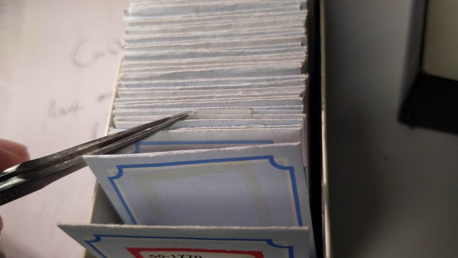 J Borel Box of back gaskets, various O-RING gaskets. some labeled. some not labe