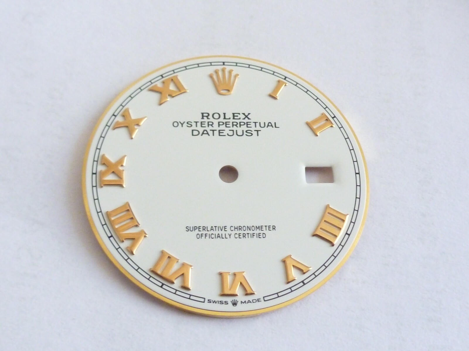 NEW Original Rolex Datejust 36MM Roman rose gold index Dial for reference 126231
