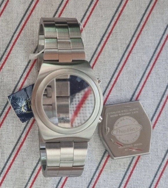 Philip Watch Steel Case New