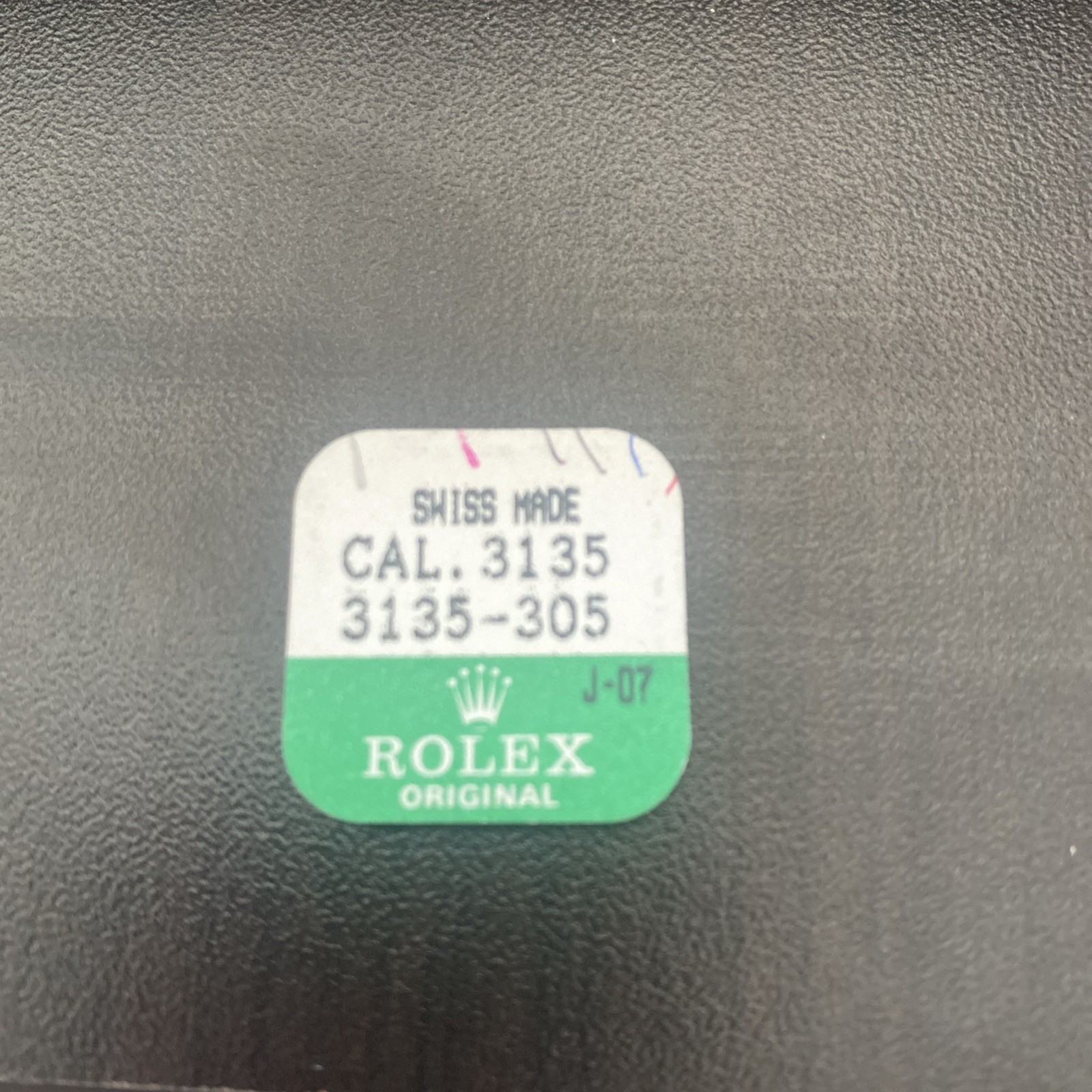 Genuine Rolex Cal. 3135 Part #305 Ratchet Wheel – New Factory Sealed 3135-305