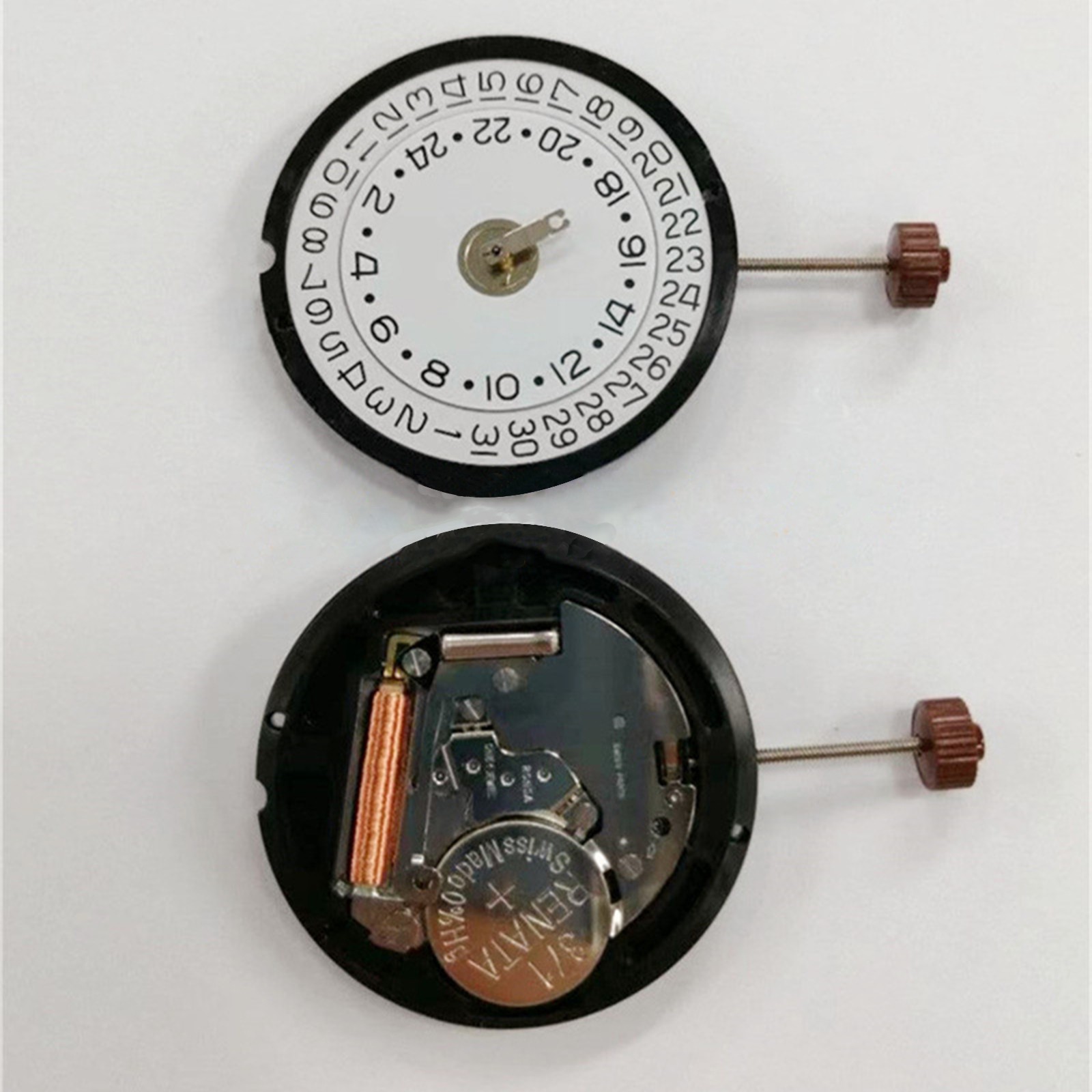 515D Quartz Movement Date At 3’ Watch Movement for Ronda 515.24D Watch Parts