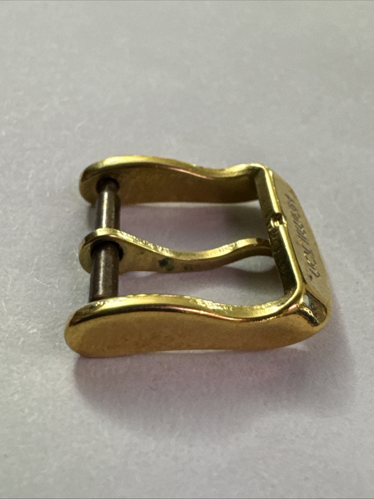 Vintage 14mm Gold Plated Hamilton Buckle Original Product