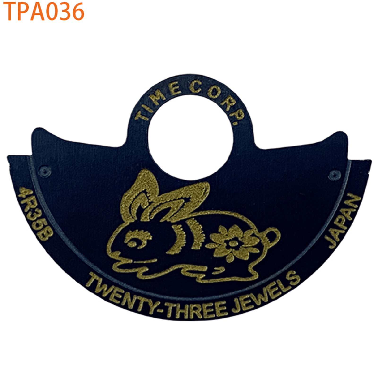 Zodiac Series Metal Sheet Automatic Hammer Patch for NH35 to 4R35B Movement Part
