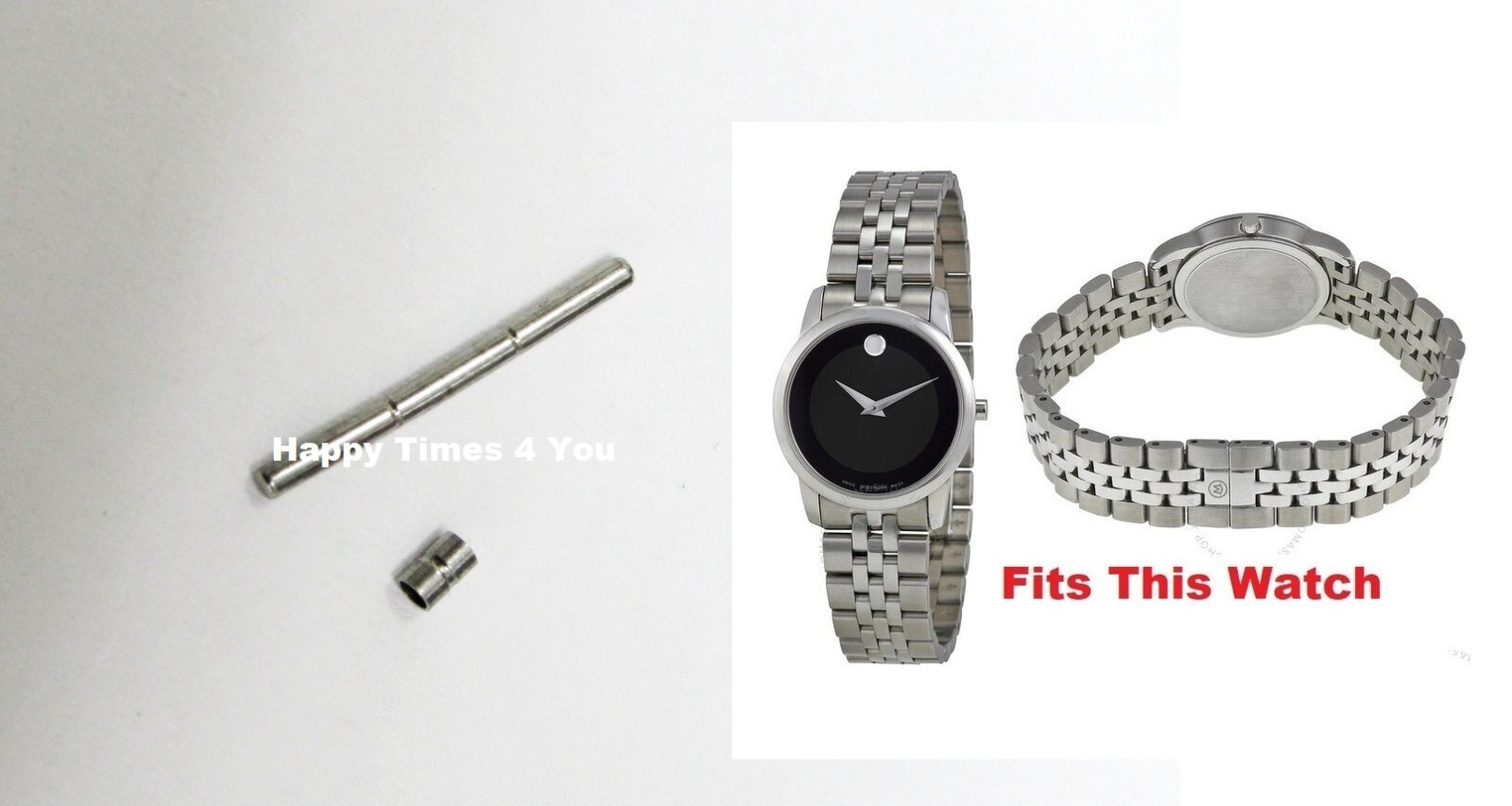 Movado Museum Womens Watch Sizing Link Pin and Tube 0606505