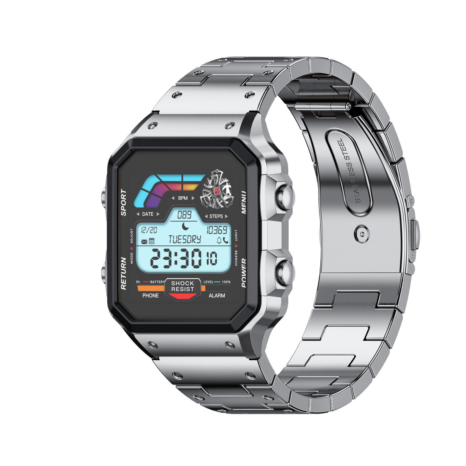 Fashion Sports Smart Watch Bluetooth 5.2 Smartwatch Custom Dial Face Stylish New