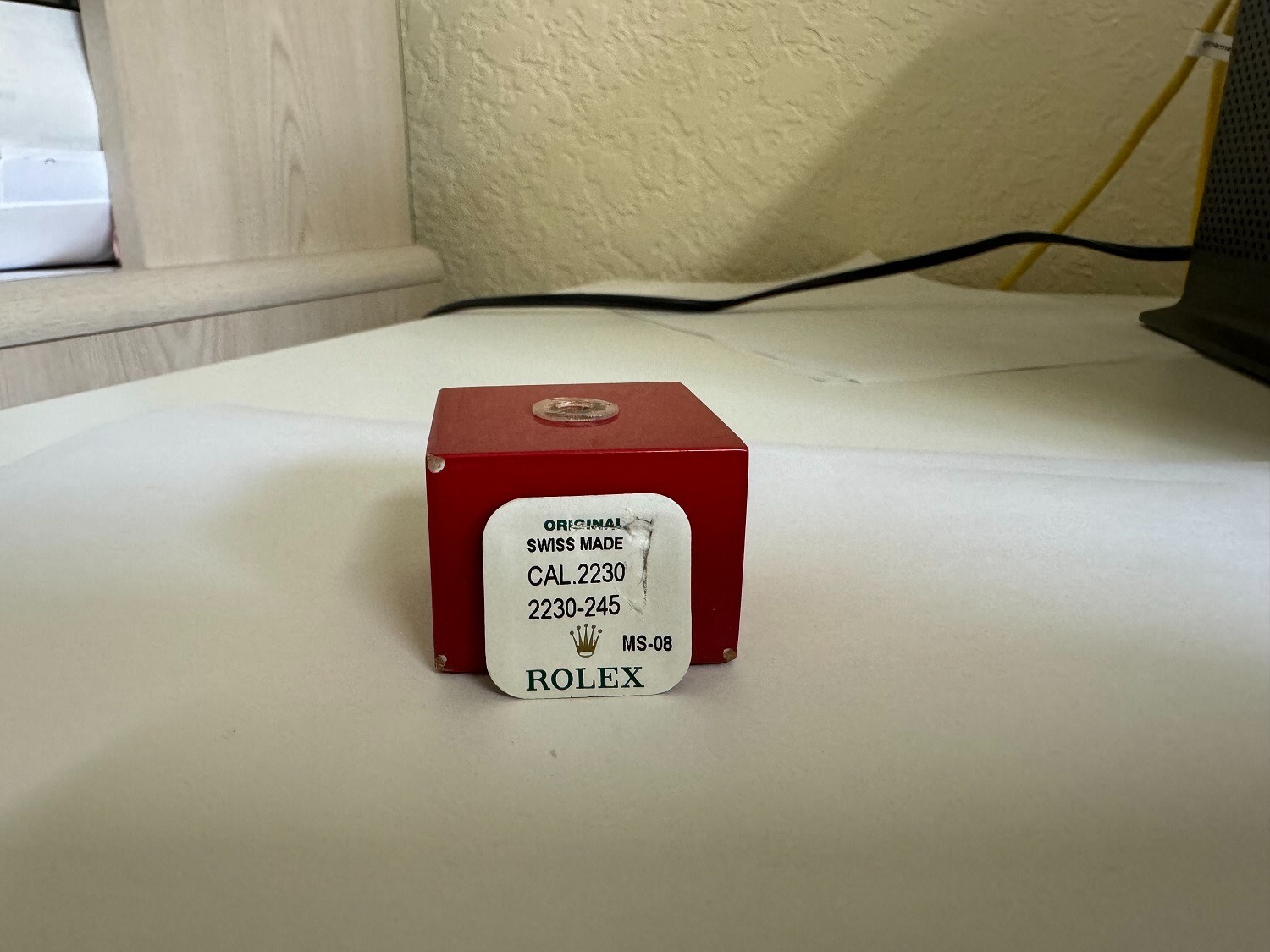 Genuine Rolex 2230 & 2235 part 245 balance stop spring NEW (1 per order)