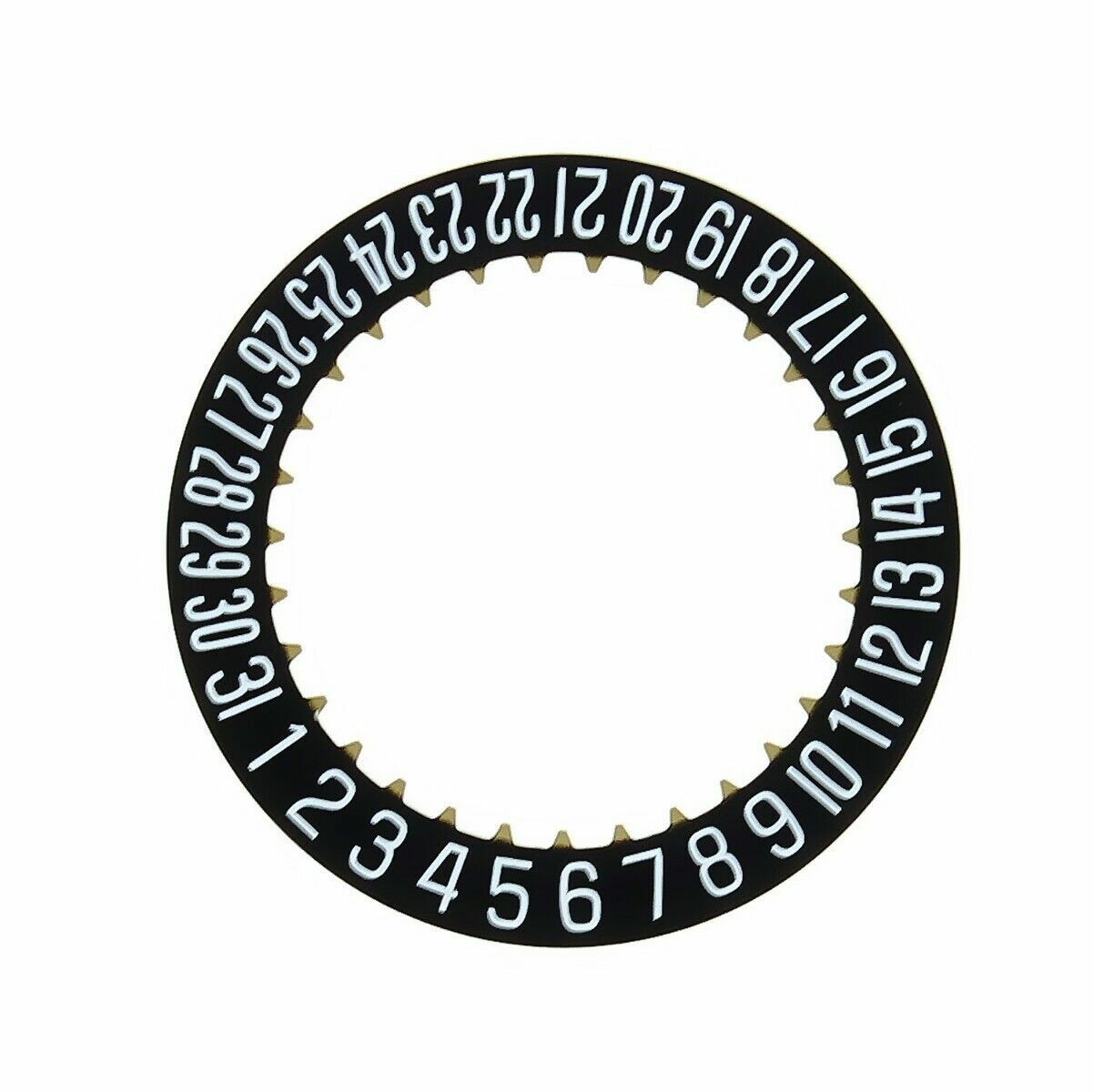 DATE DISC FOR PANERAI TUDOR MOVEMENT VALJOUX ETA 7750 BLACK 3H SWISS MADE