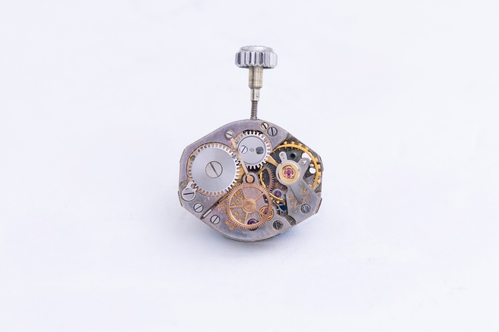 Vintage Rolex Precision 6410 case with Movement FCD26559