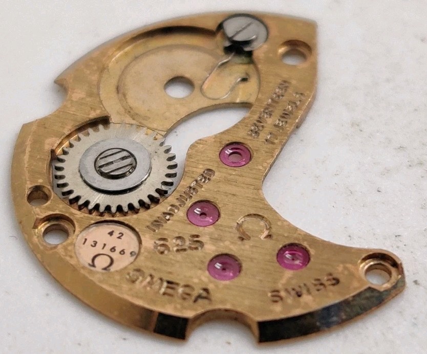 Vintage Omega Cal. 625 movement Barrel Bridge #1001
