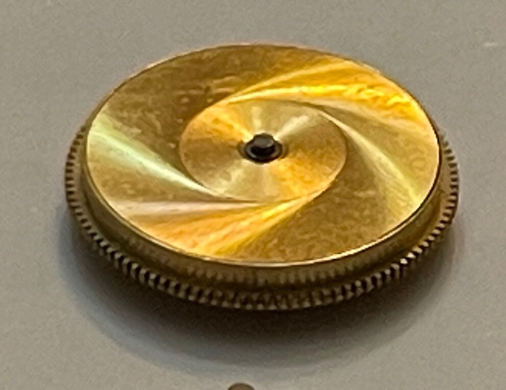 Rolex Watch Barrel for calibre 9001 315 Complete with mainspring and arbor.