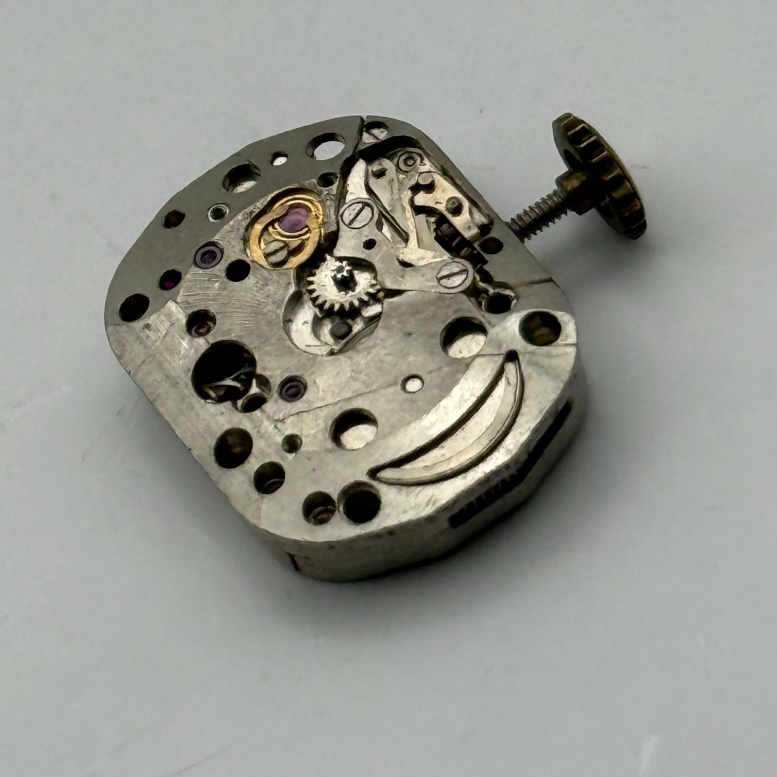 Cyma R433 Watch Movement Tavannes 17Jewels Swiss Manual Wind Parts Repair 11.3mm