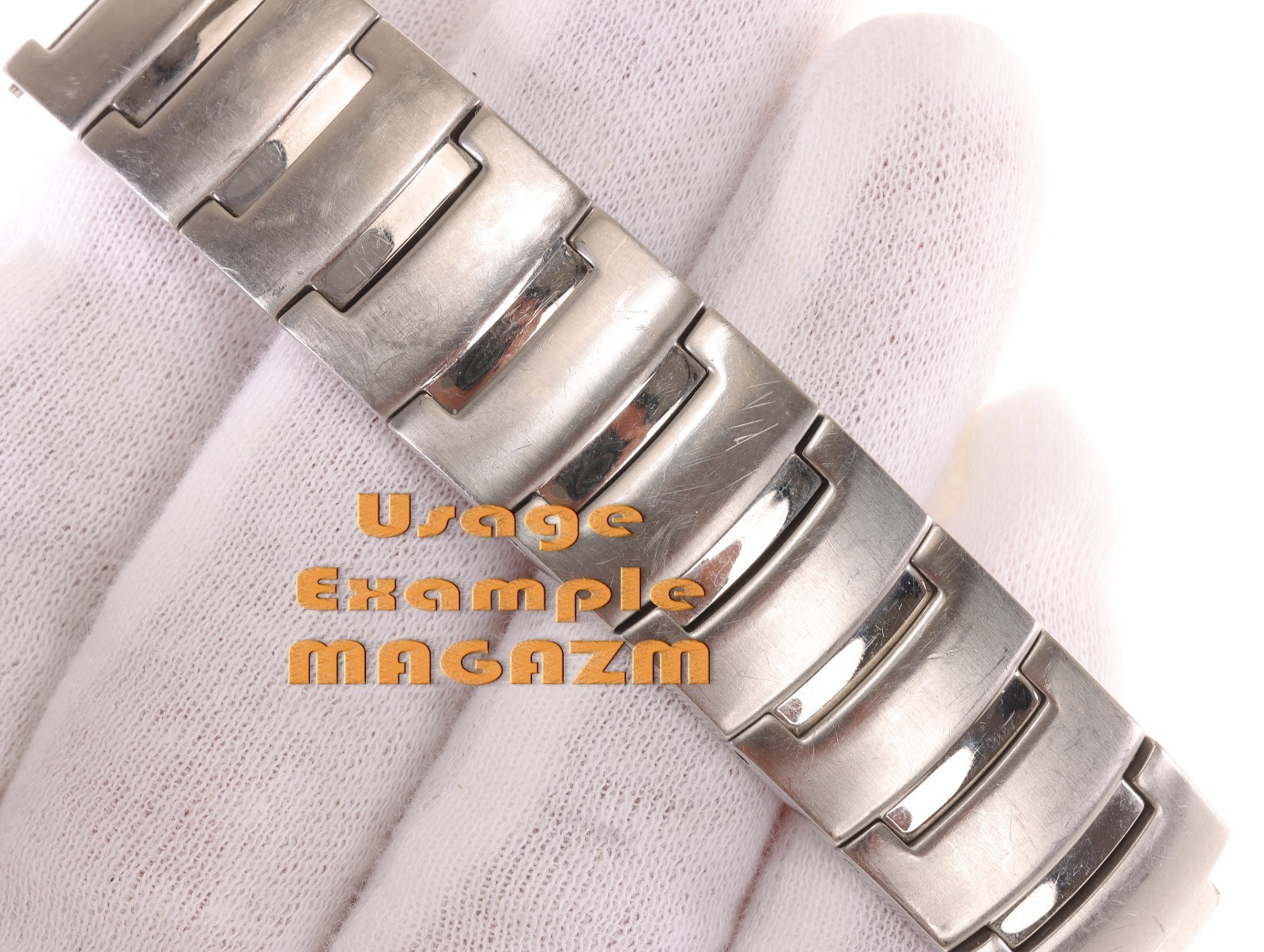 SEIKO Bracelet LINK for “7T32-7H80” Men’s Watch with “30B6-B” Band Silver-Tone