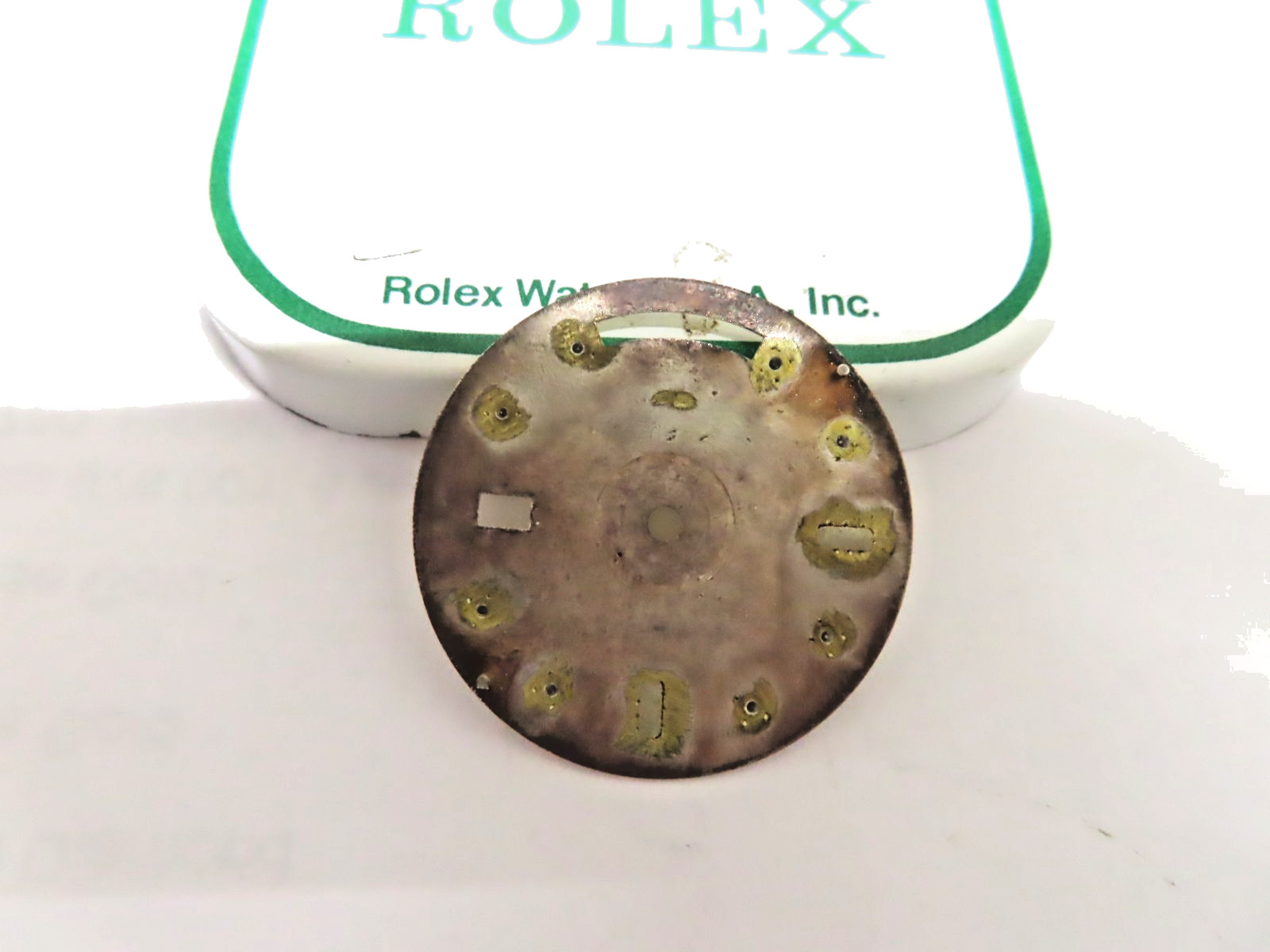 ROLEX VINTAGE GOLD DIAL WITH CUSTOM DIAMONDS FOR REF.18038
