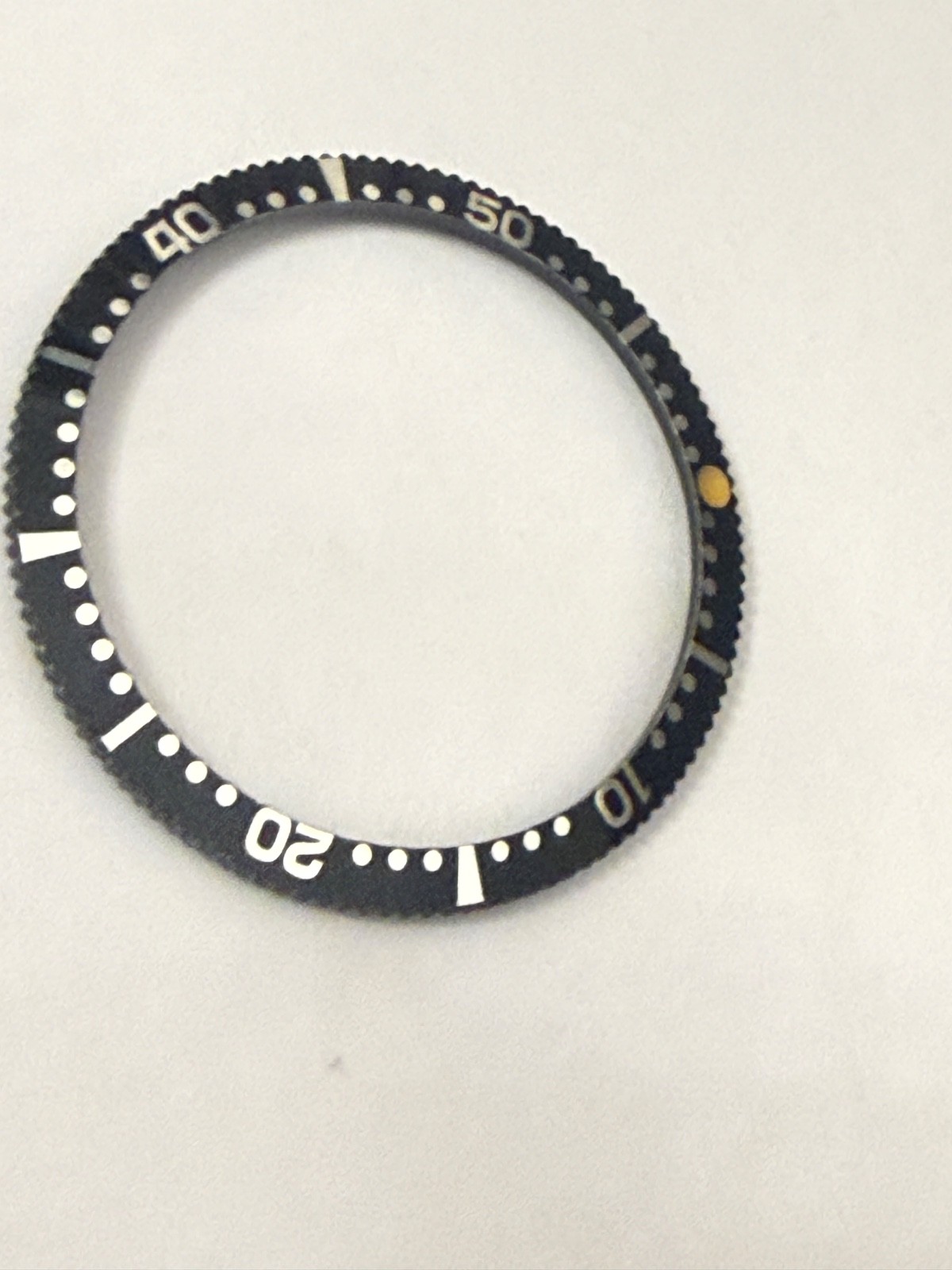 NOS Bezel Breitling Chrono-Matic Ref. 2112 Chronograph 38mm watch original black