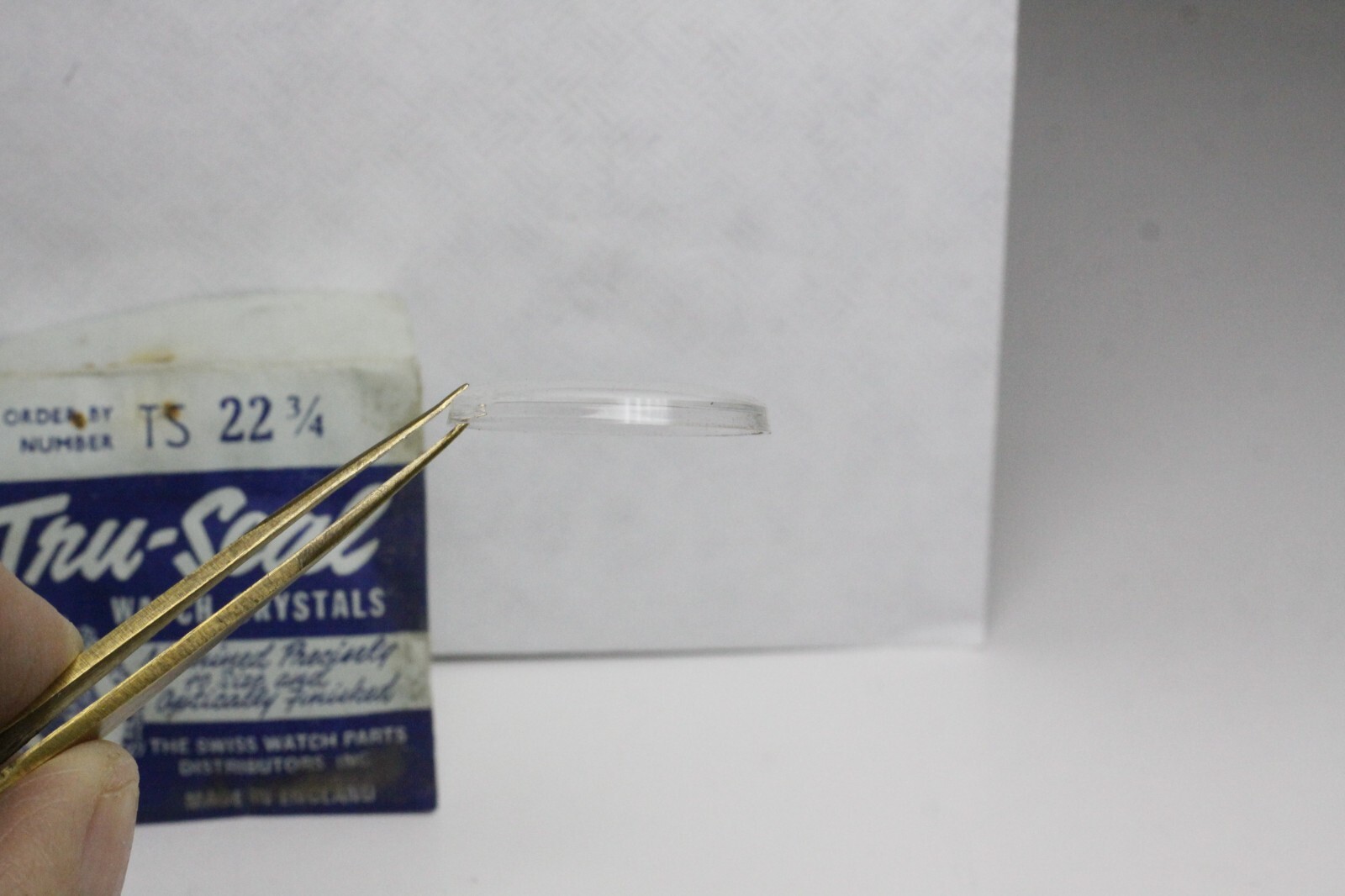 NOS Tru-Seal Watch Crystal TS 22 3/4