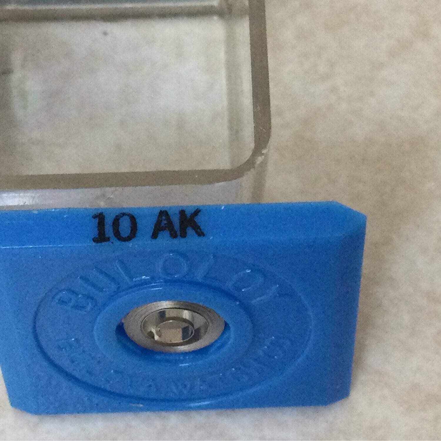 Bulova factory Buloloy Insertopak mainspring for caliber 10AK, 10BH, 10BM – Allo
