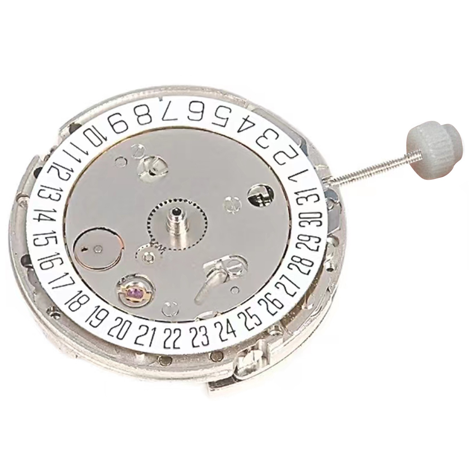 3 Hands Date At 3′ Automatic DG4813 Watch Mechanical Movement Silver Plated