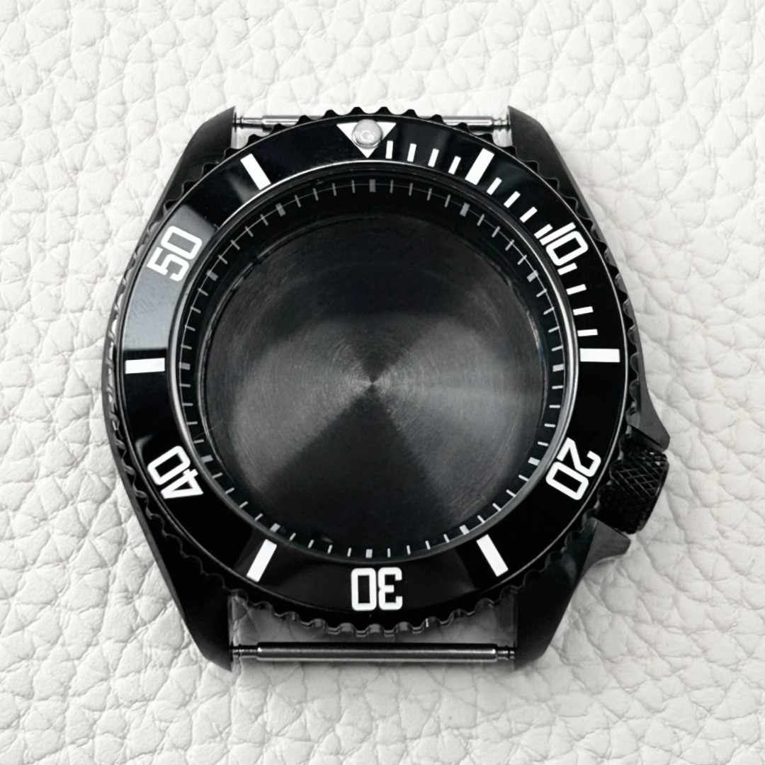 42mm Sapphire Glass PVD Watch Case fit SKX007 NH35 NH36 Mod 50m Water Resistance