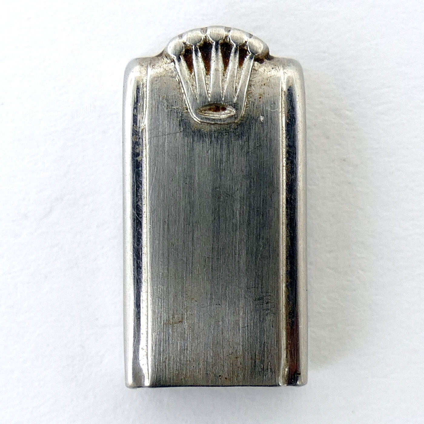 ROLEX BIG CROWN LADIES STAINLESS STEEL 9MM BUCKLE CLASP FOR PARTS OR REPAIRS
