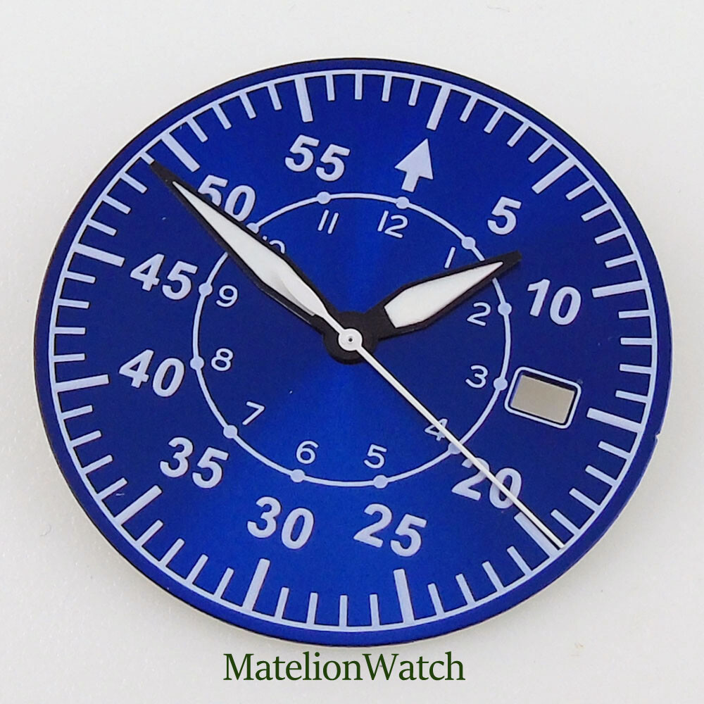 39mm Watch Case Fit NH35 NH35A Dial Hands Parts Sapphire Glass 200M Waterproof