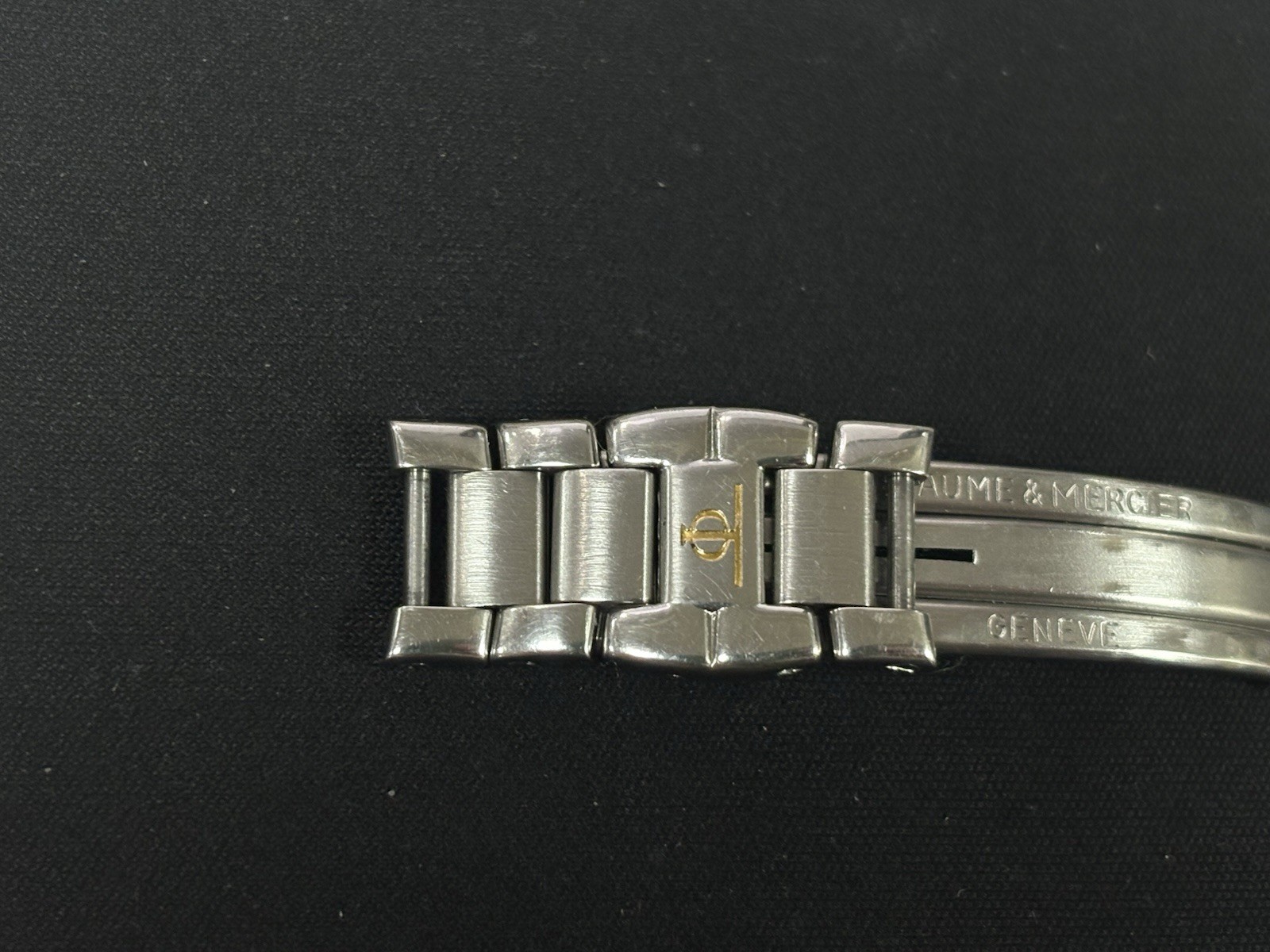 BAUME MERCIER Riviera Stainless Steel 11mm Bracelet Band Buckle