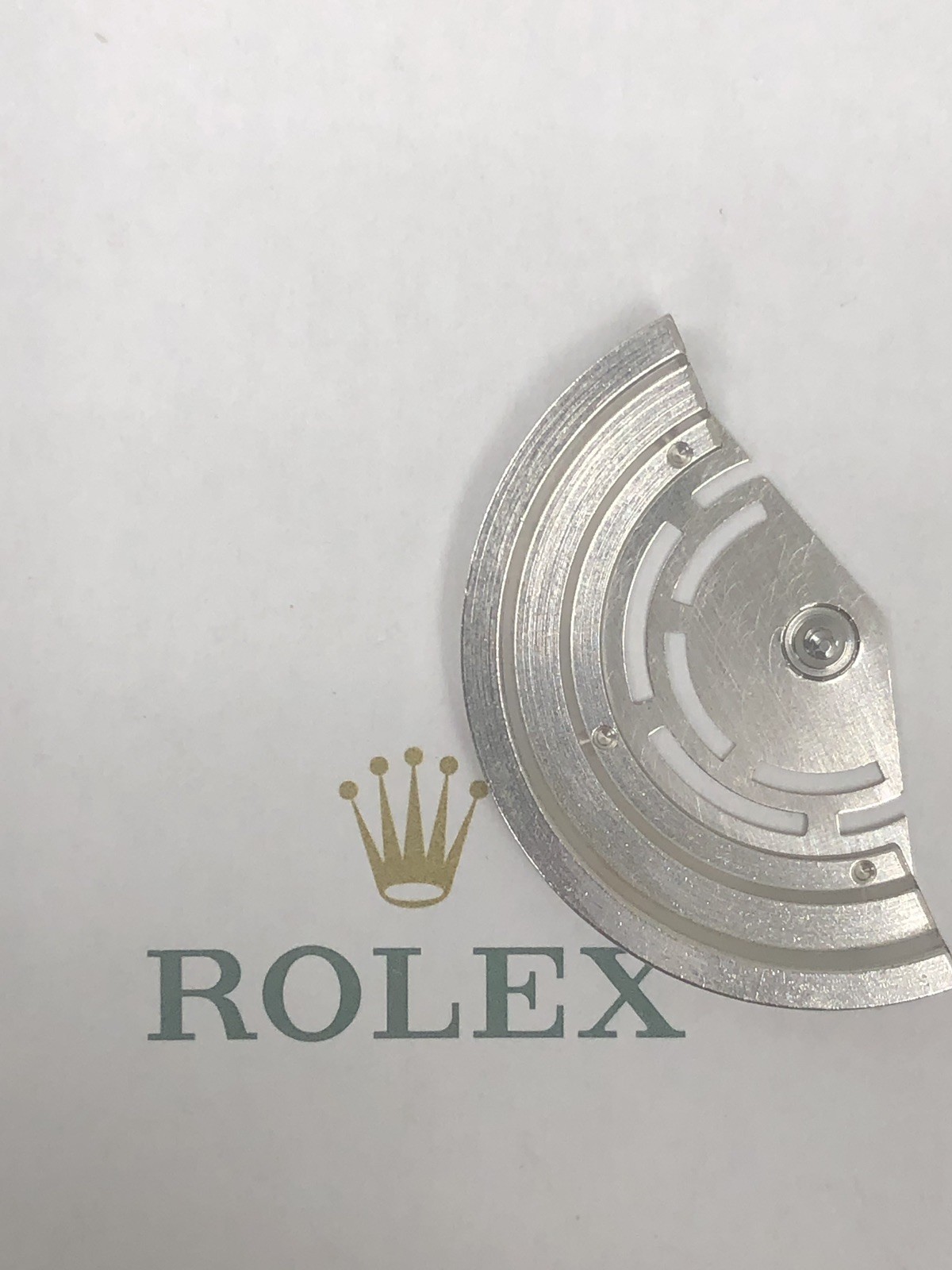 GENUINE Authentic Rolex 3035 5063 oscillating weight, Perfect Condition