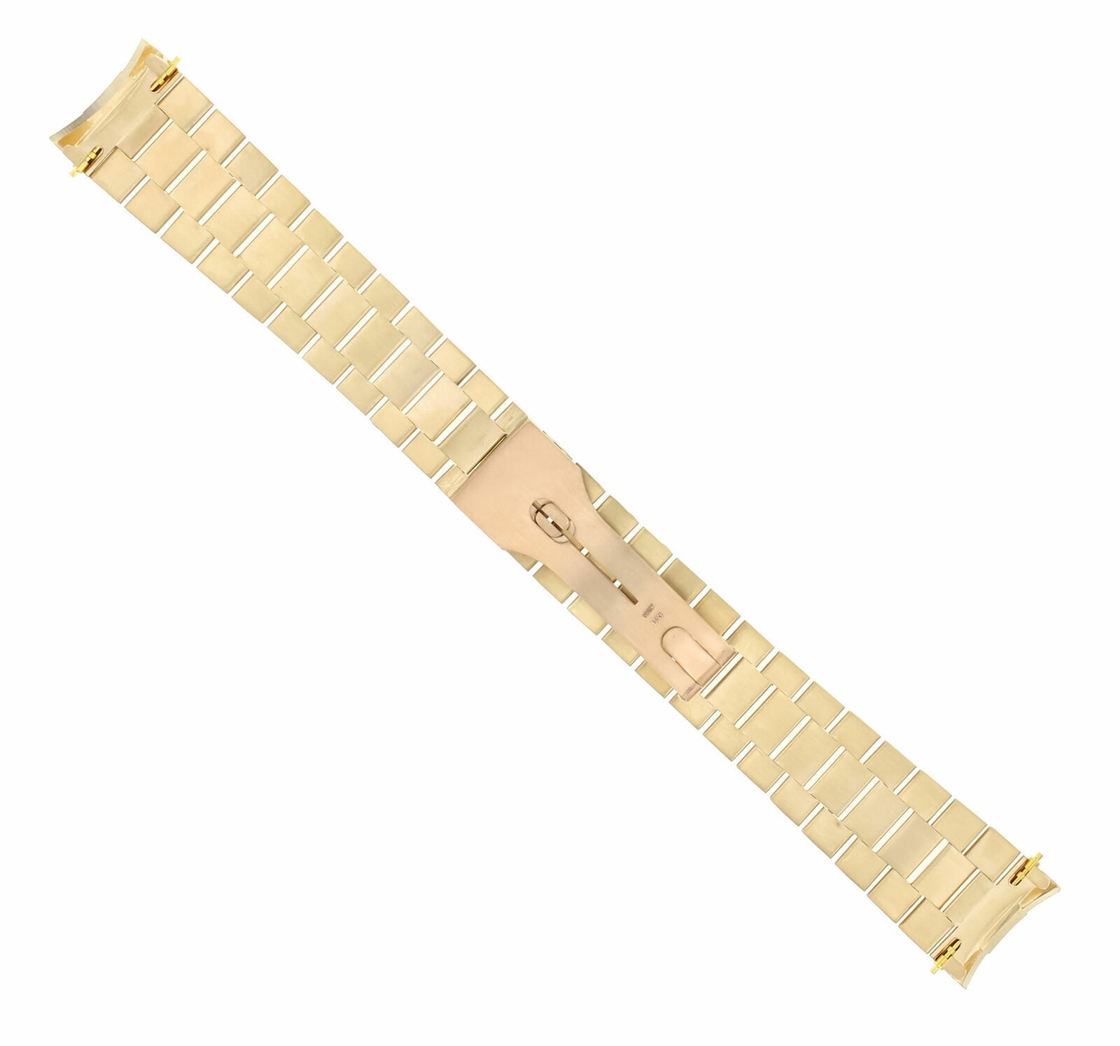 20MM 18K YELLOW GOLD PRESIDENT STYLE WATCH BAND FOR ROLEX 18048, 18078, 18208