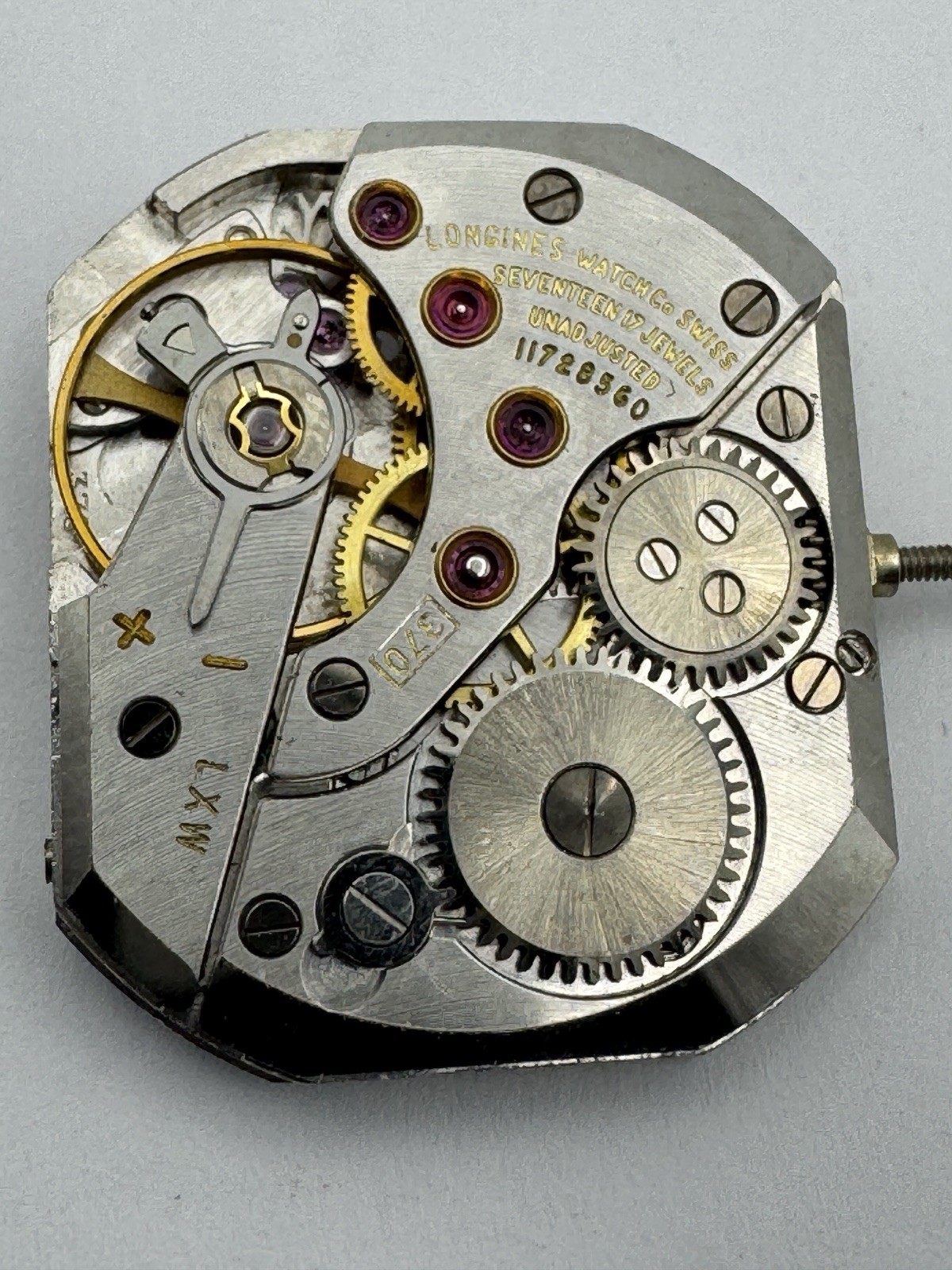 Vintage Longines Cal 370 Watch Partial Movement – Runs