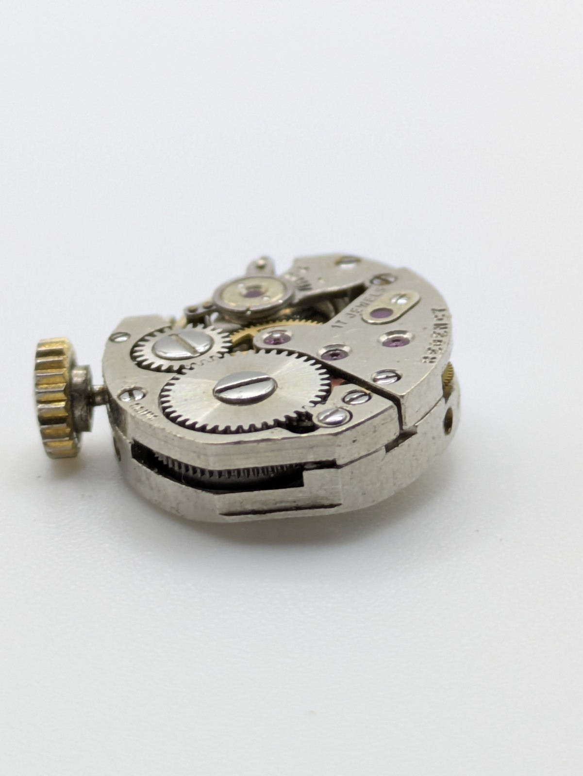AS 1677 Regency Manual Watch Movement 17 Jewels Bad Balance Parts Repair 15.8mm