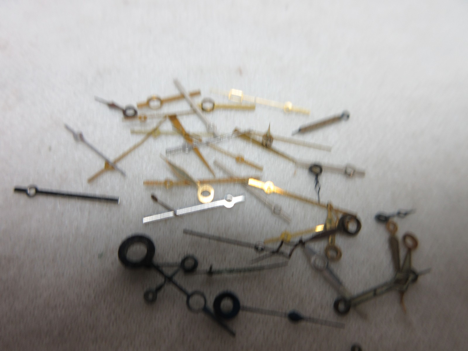 LOT OF 40 WATCH HANDS WATCHMAKER PARTS ASSORTED LOT POCKET / WRIST WATCH