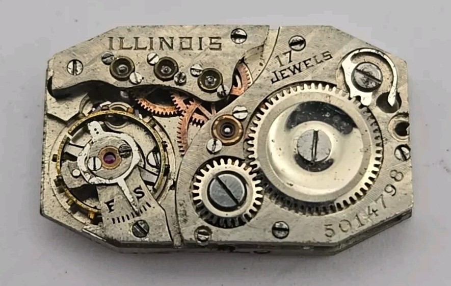 1928 Illinois Grade 206 Size 18/0s 17j Good Balance