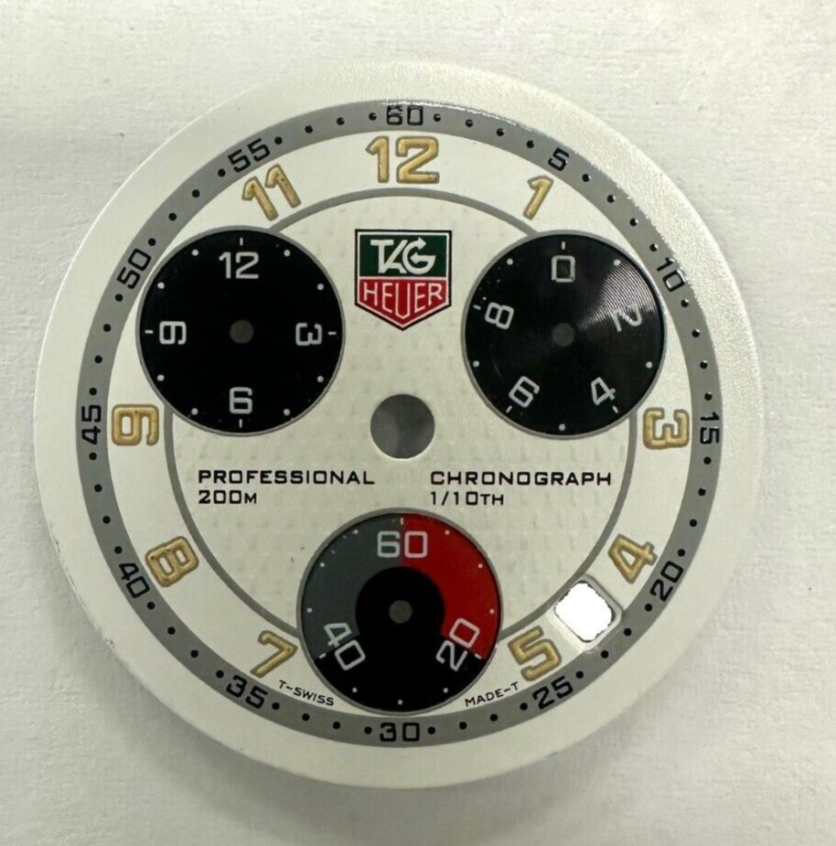 Tag Heuer Professional 200 Metres Chronograph Genuine Dial – 29.50MM (Brand New)