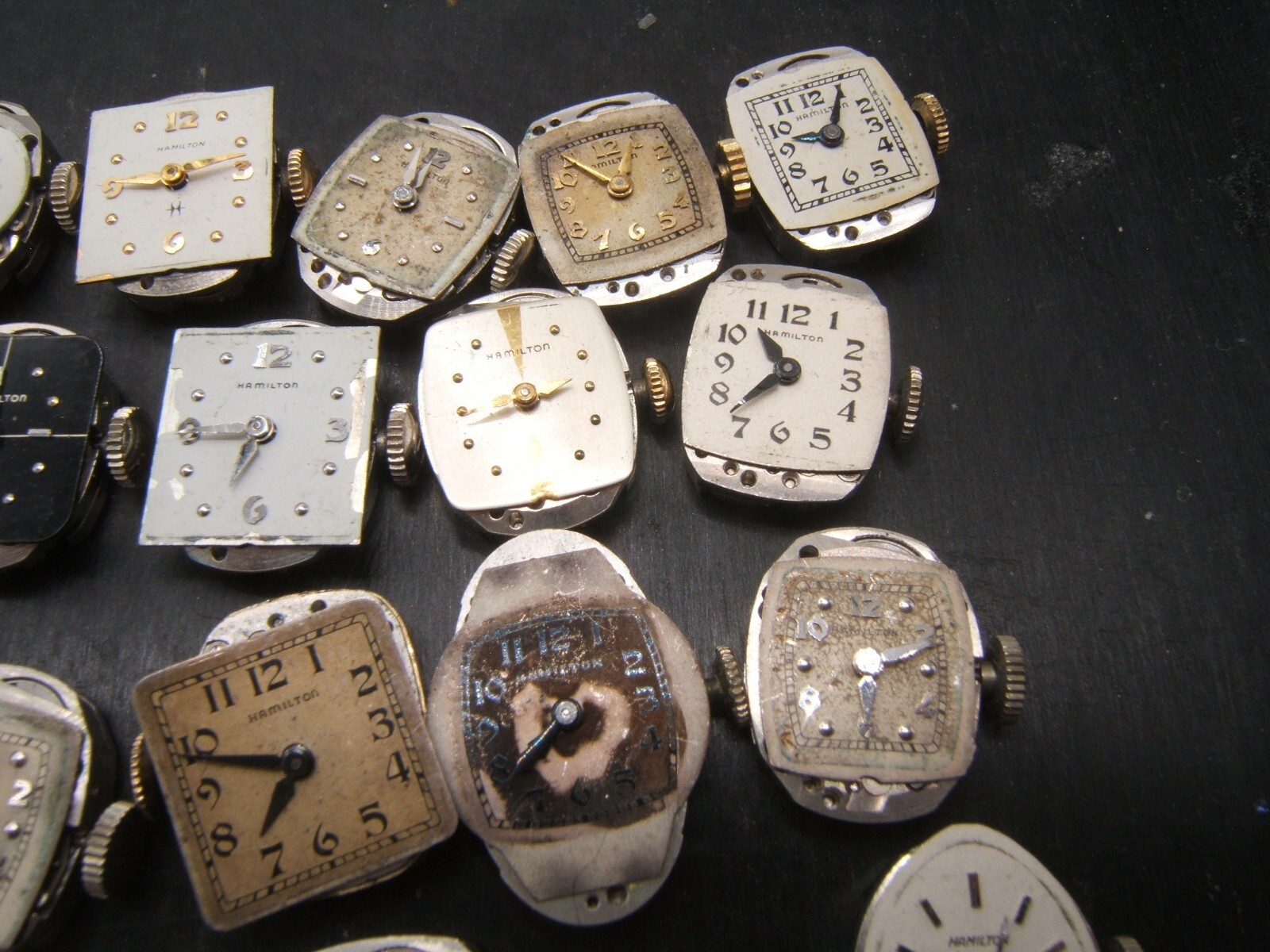 36 VTG LONGINES WOMEN’S WRIST WATCH MOVEMENTS WIND UP AS IS PARTS REPAIR