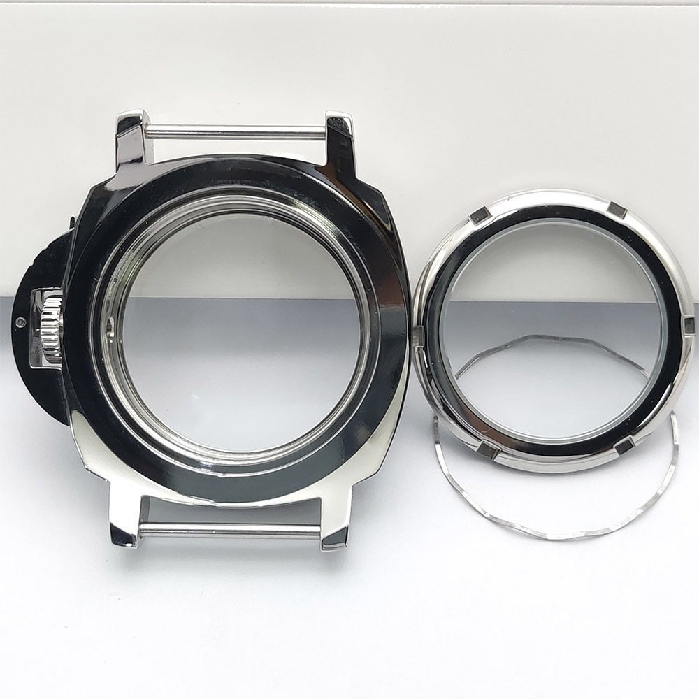 40MM Sapphire Glass Watch Case With Handle Case For NH34 NH35 Movement